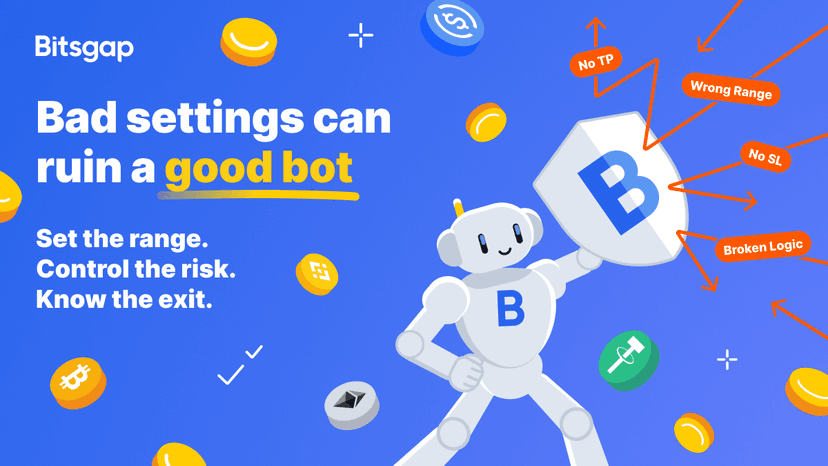 How to Choose Crypto Trading Bot Settings in 2026: Range, Investment, Stop Loss, and Take Profit
