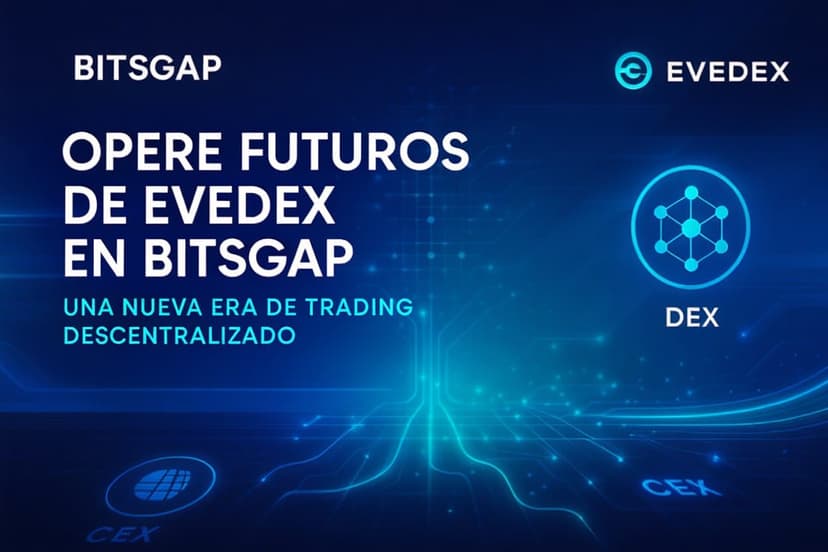 Opere con futuros de Evedex en Bitsgap: una nueva era del trading descentralizado