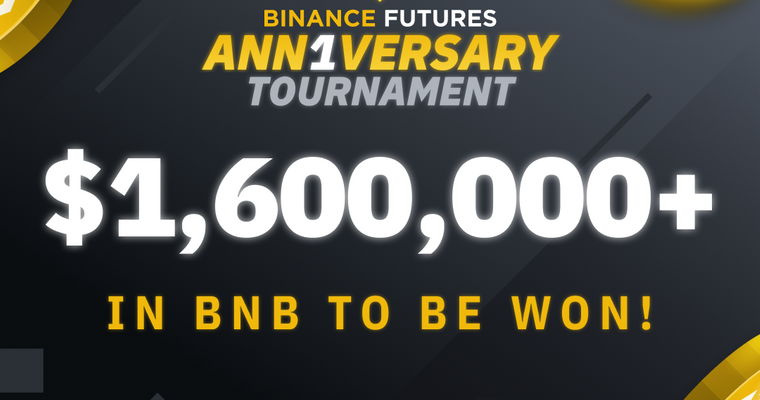 🏆 Win your share of $1,6M in Binance Tournament
